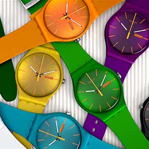 SWATCH couleurs